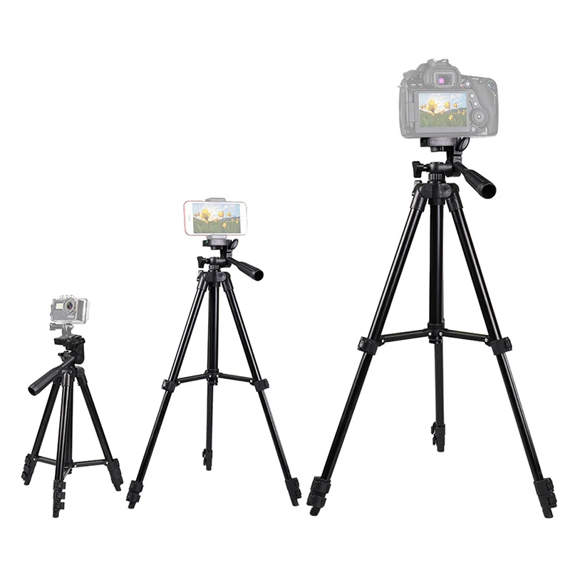 

Tripod For Phone Lightweight Camera Tripod Stand With Bluetooth Selfie Remote Phone Holder Video Photography For Xiaomi Huawei