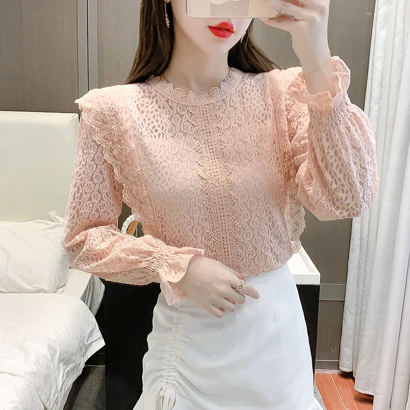 Женские топы, блузка с длинным рукавом