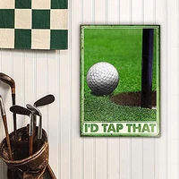 gadgetstalk golf tap that customized classic wall art decor in public sign decoration sign metal signs funny tin sign gift for