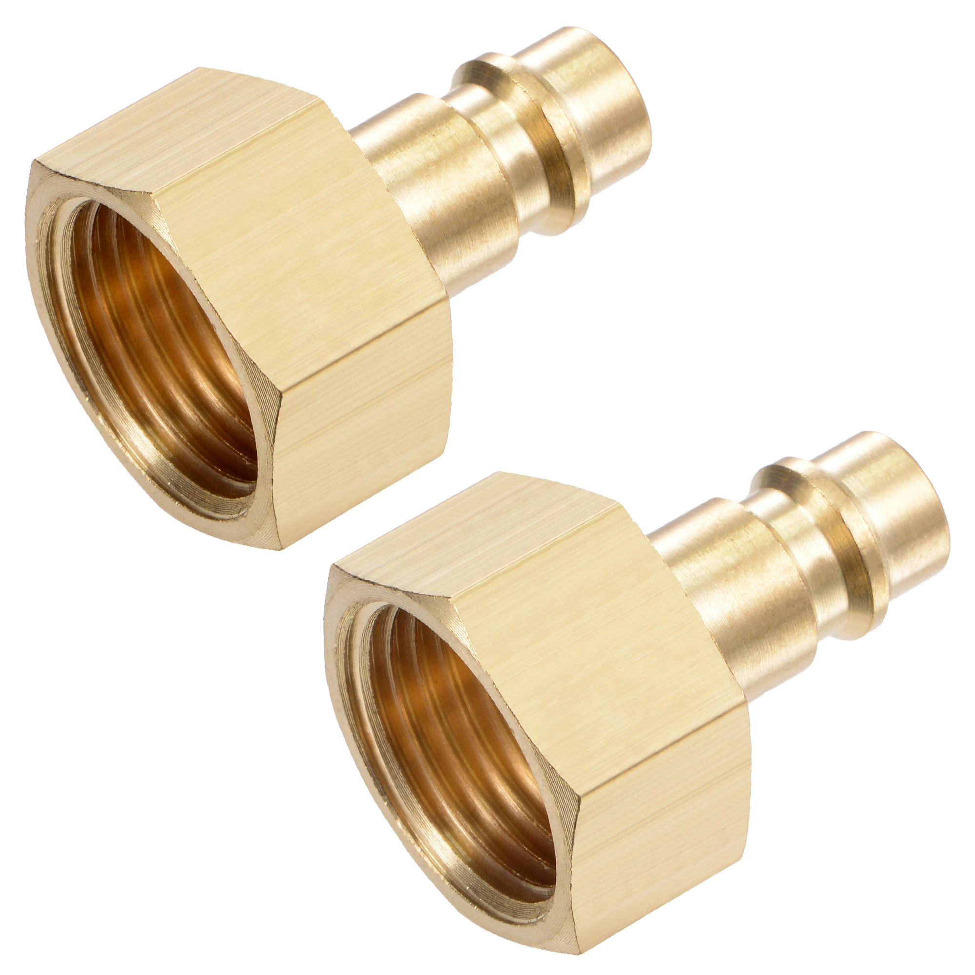 

Латунный штуцер Uxcell 1/2NPT, внутренняя резьба 12 мм, внешний диаметр, шестигранный переходник для трубы, 2 шт.