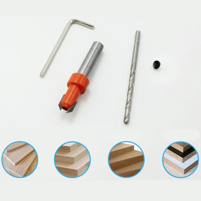 

Self-tapping Screw Drill Bits Hex Shank Taper Drill Counter Sink Holes Drilled Carpenter Countersink Drill Bit Woodwork Tool