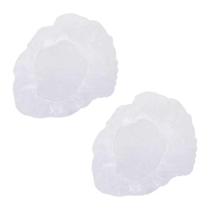 

200Pcs Disposable And Clear Hair Salon Spa Shower Caps.