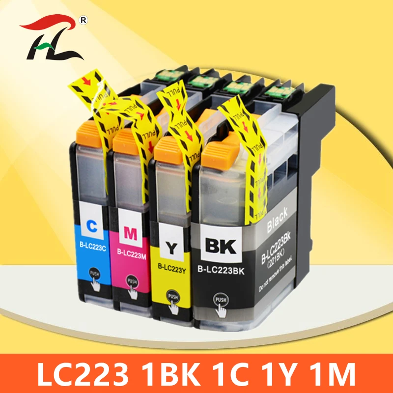 LC223 LC221 совместимый чернильный картридж для принтера Brother LC 221 223 LC225 MFC-J4420DW J4620DW J4625DW