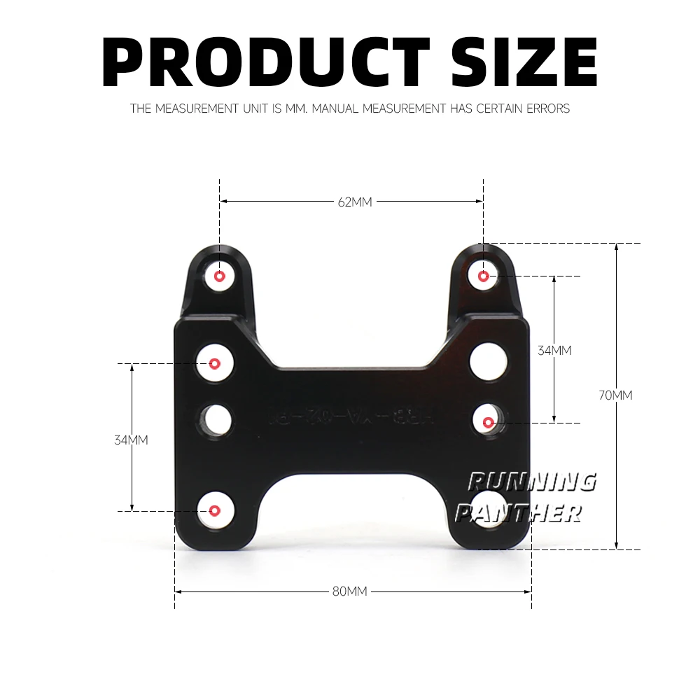 Подъемник руля 2022 2023 мотоциклетная ручка с ЧПУ удлиненный адаптер для зажима Yamaha