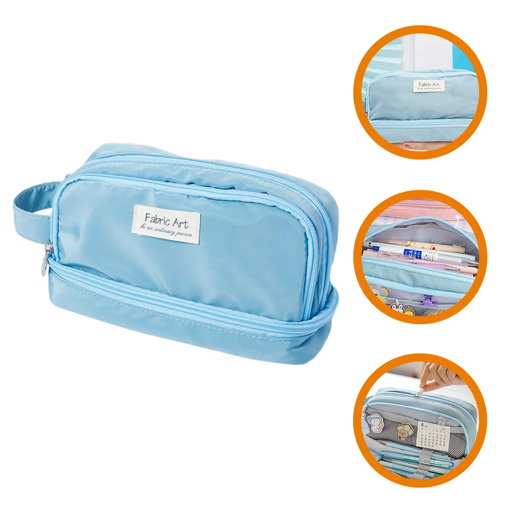 

Сумки для ручек, держатель, холщовые тонкие искусственные маленькие Мультяшные Чехлы, большая Милая эстетика