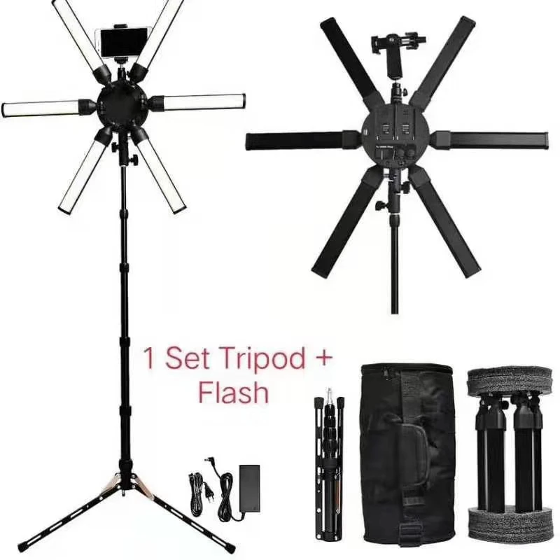 

26 inch portable six-arm light photography light live fill light for TikTok