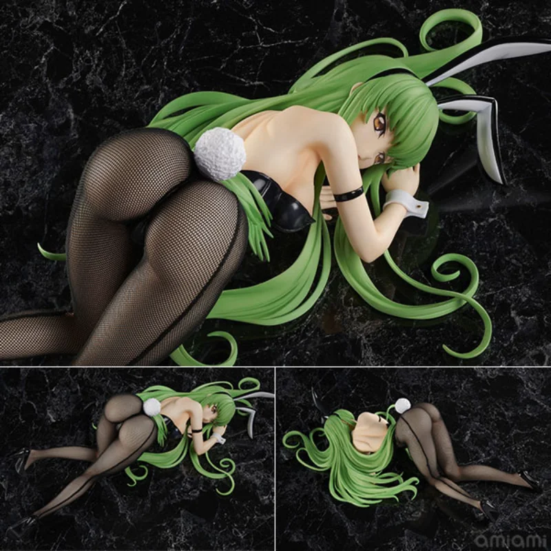 40 см, свободная фотография, код Geass C.C. Привлекательная аниме-фигурка Lelouch of the Rebel C.C. Фигурка Девочки-кролика, игрушки-куклы для взрослых