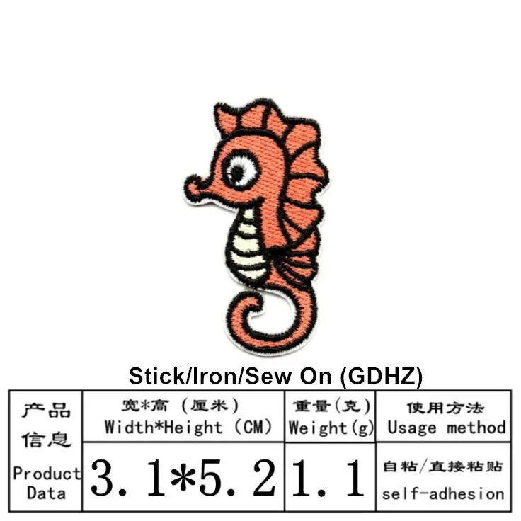 10 шт./лот железная палочка пришивные нашивки для вышивки популярная одежда шляпа