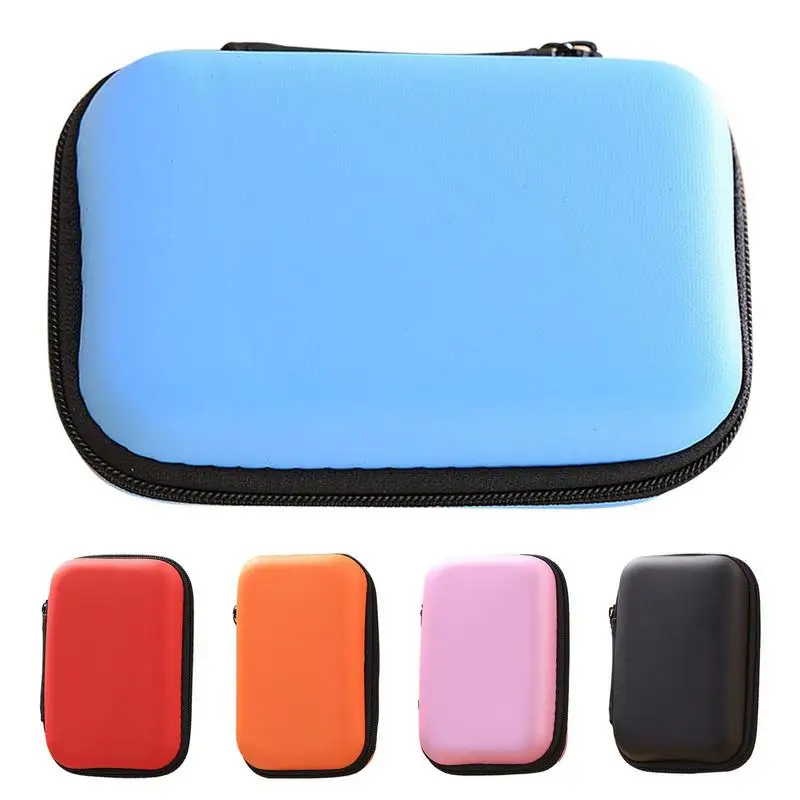 

Sundries Travel Storage Bag Charging Case For Earphone Package Zipper Bag Portable Travel Cable Organizer Electronics Storage