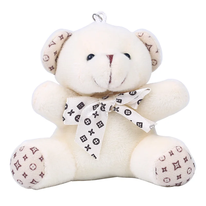 

1PCS Hot 10CM Kawaii Small Teddy Bears Plush Toys Stuffed Animals Fluffy Bear Dolls Soft Kids Toys