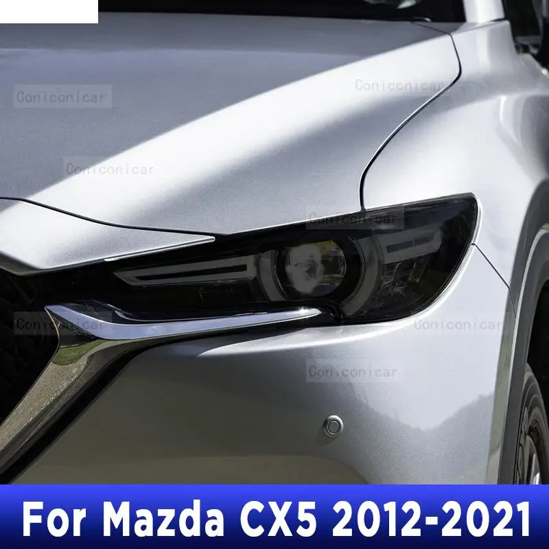 

Для Mazda CX5 2012-2021, внешняя фара автомобиля, защита от царапин, передняя лампа, ТИНТ детской лампы, аксессуары для ремонта, наклейка