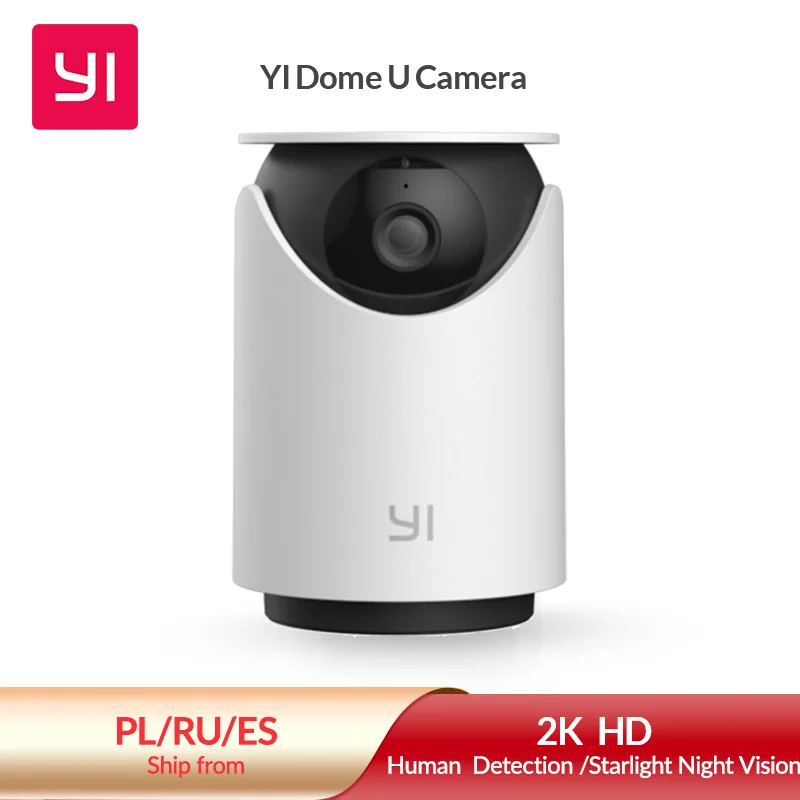 YI Dome U Security Indoor Cam панорамирование и наклон IP 1080P с Wi-Fi человека питомца AI видео