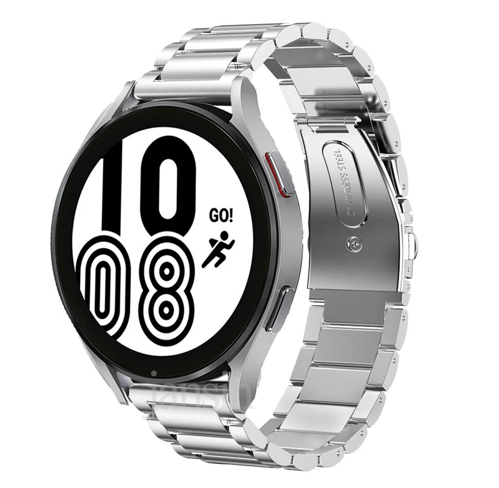 Stainless Steel Band For Samsung Galaxy Watch 5 4 40mm 44mm Correa Strap For Samsung Watch 5 Pro 45mm Galaxy 4 Classic 42mm 46mm