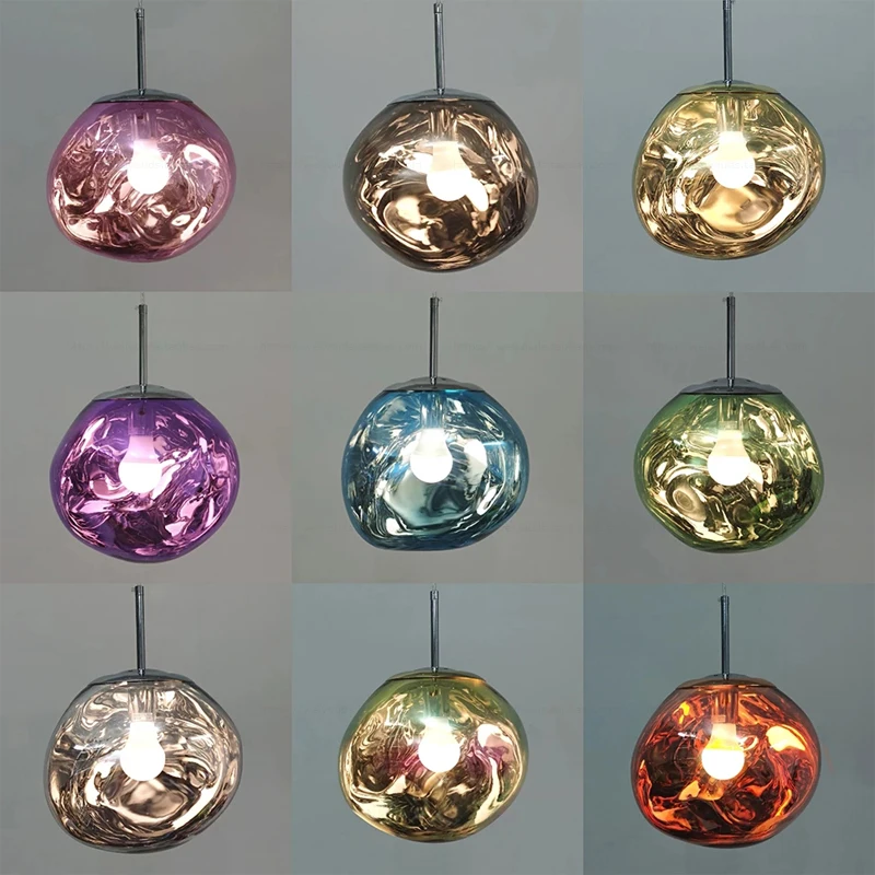 

Nordic Lava светодиодный подвесные светильники, современное искусственное освещение из ПВХ, освещение для гостиной, внутреннее украшение, домашние светильники, лофт, кухня, подвесные светильники