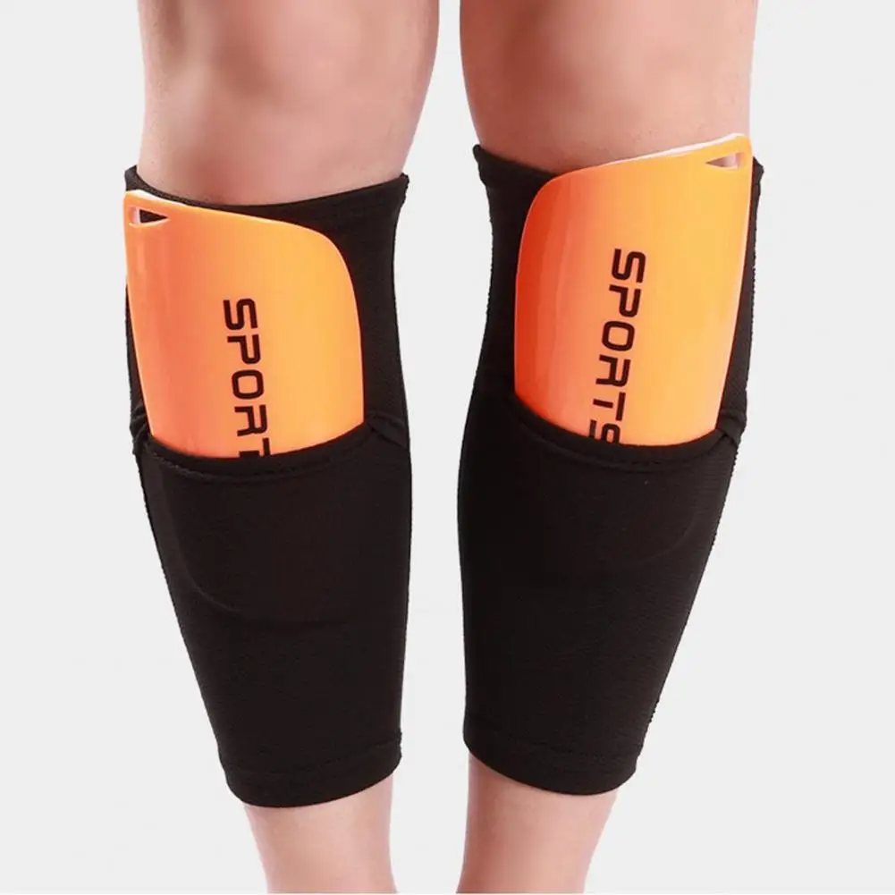 

Shin Pad Lightweight Shin Protector Reusable Calf-Protector Durable Nylon Solid Color Shin Protector