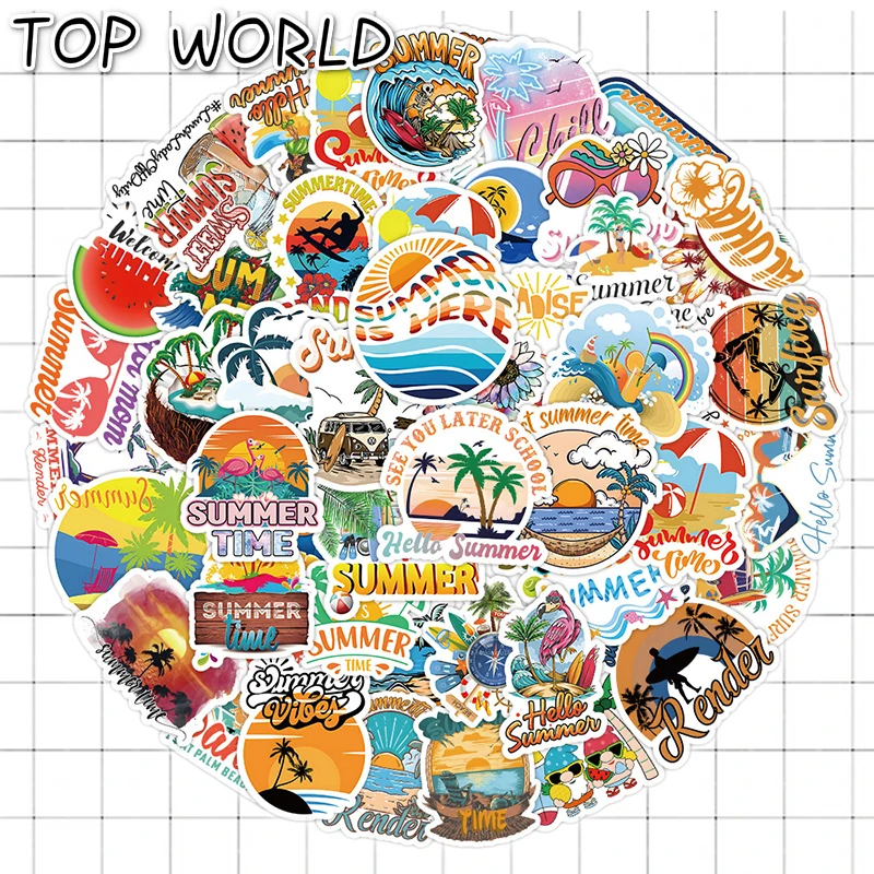 10/50 шт./набор детские наклейки на ноутбук телефон чемодан скейтборд - купить по