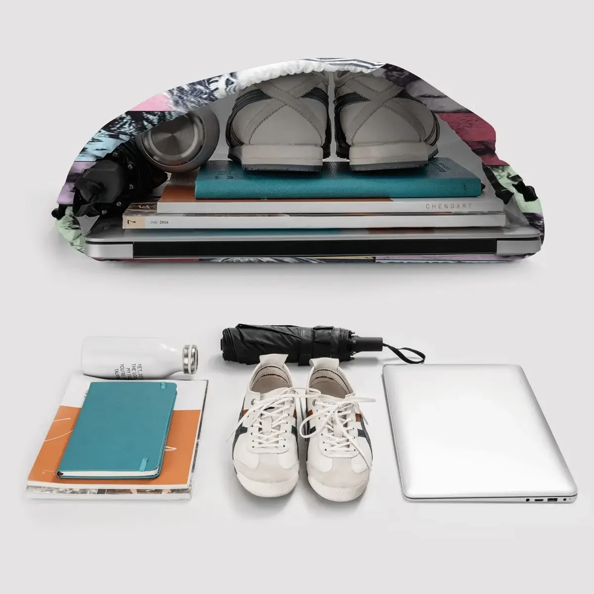 Рюкзак на шнурке для школьников и учебников