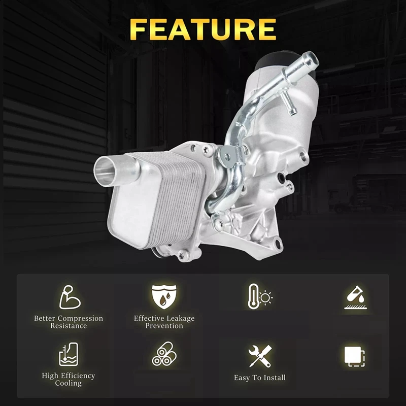 Корпус фильтра масляного радиатора в сборе 55566784 88179- 914001 55568539 650039 Для Chevrolet Cruze Sonic