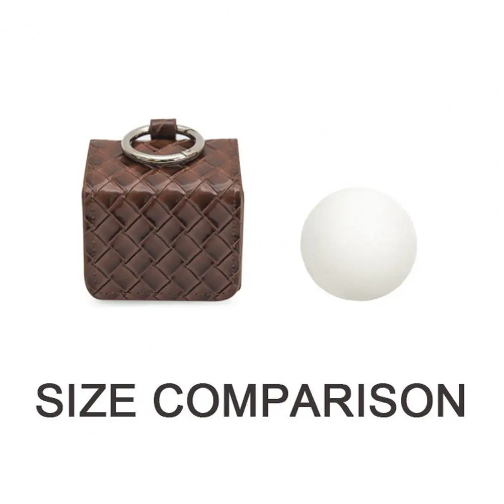 

Strong Practical Round Metal Ring Golf Ball Bag Ultralight Golf Ball Waist Case Waterproof for Golf Training