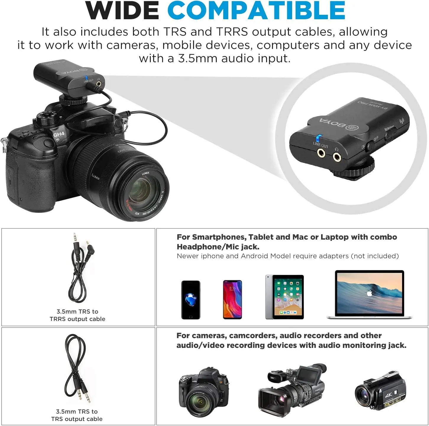 Петличный микрофон BOYA BY-WM4 PRO 2 4 ГГц |