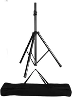 Universal Speaker Stand Mount Holder Professional Heavy Duty Tripod Structure Music Stand with Bag Adjustable Height from 41' to