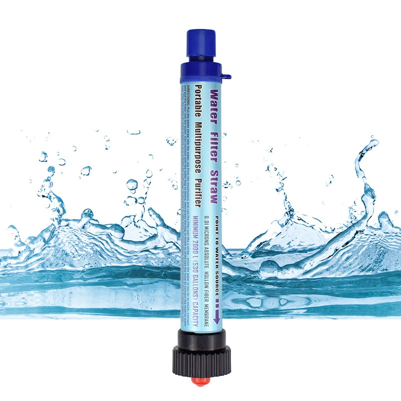 

Portable Water Purifier Outdoor Camping Emergency Water Purification Straws Travel Multifunctional Ultrafiltration Equipment