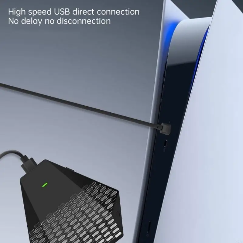 Фото Эмулятор адаптера-адаптера конвертера Besavior P5Mate Pro, поддерживает последнюю систему PS5 и PS5 Pro, USB напрямую подключен, Plug and Play №2