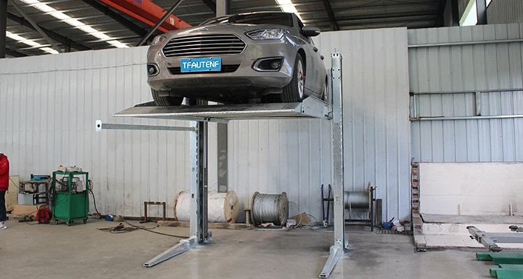Двухстоечный автомобильный подъемник TFAUTENF 2 7 T стояночный гидравлический цена