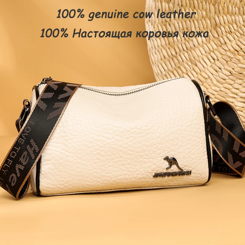 

Дизайнерская Женская сумка через плечо из натуральной воловьей кожи, вместительный роскошный мессенджер из воловьей кожи, тоут