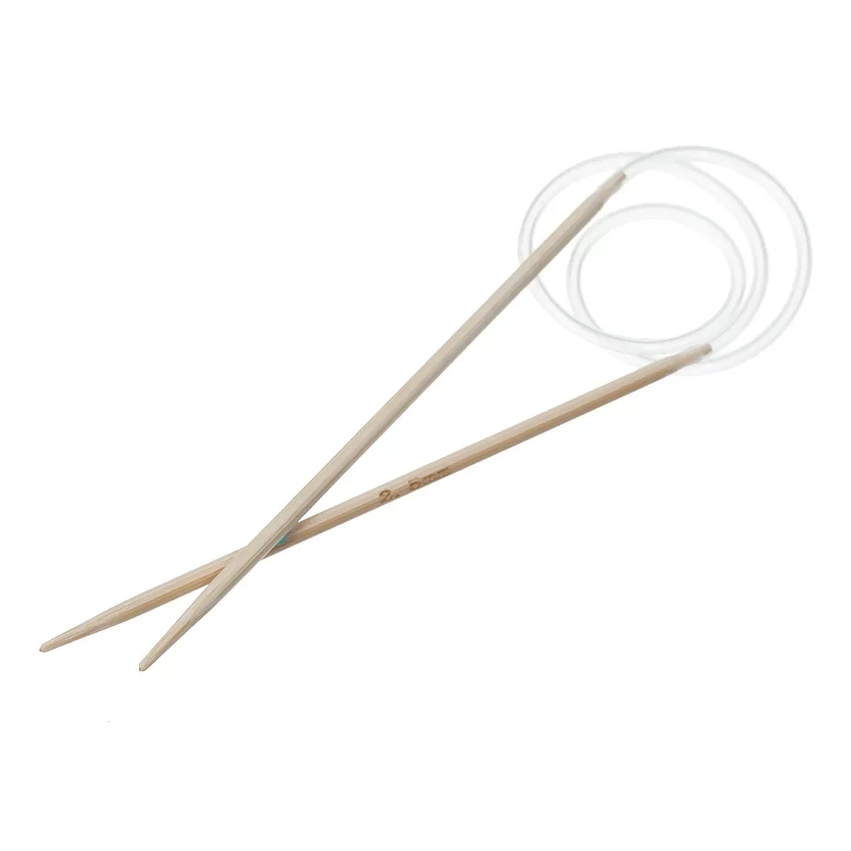 

Carbonized Bamboo Circular Knitting Needles Transparent Tube Crochet Hooks 40/50/80cm Long For Knitting Sweater Sewing Tools