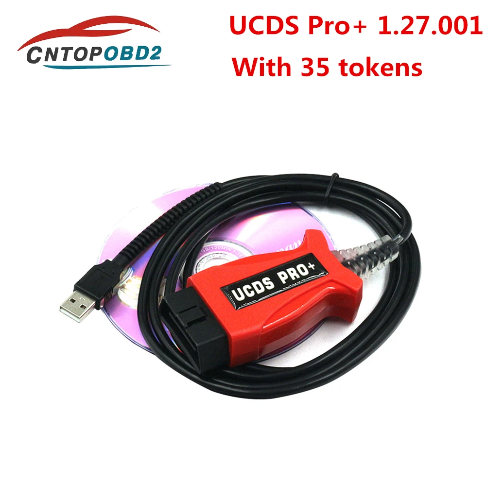 UCDS Pro для Ford UCDS Pro + V1.27.001 полный функционал с 35 токенами UCDS Pro OBD2 Диагностический кабель полная Лицензия UCDS