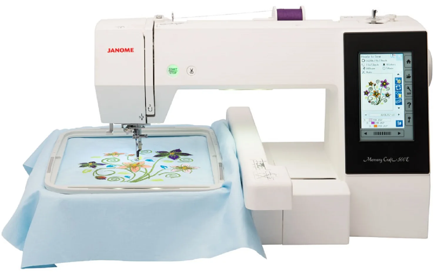 Summer discount of 50% HOT SALES FOR Janome Memory Craft 500E Embroidery Machine for industrial embroidery machines for sal Hot