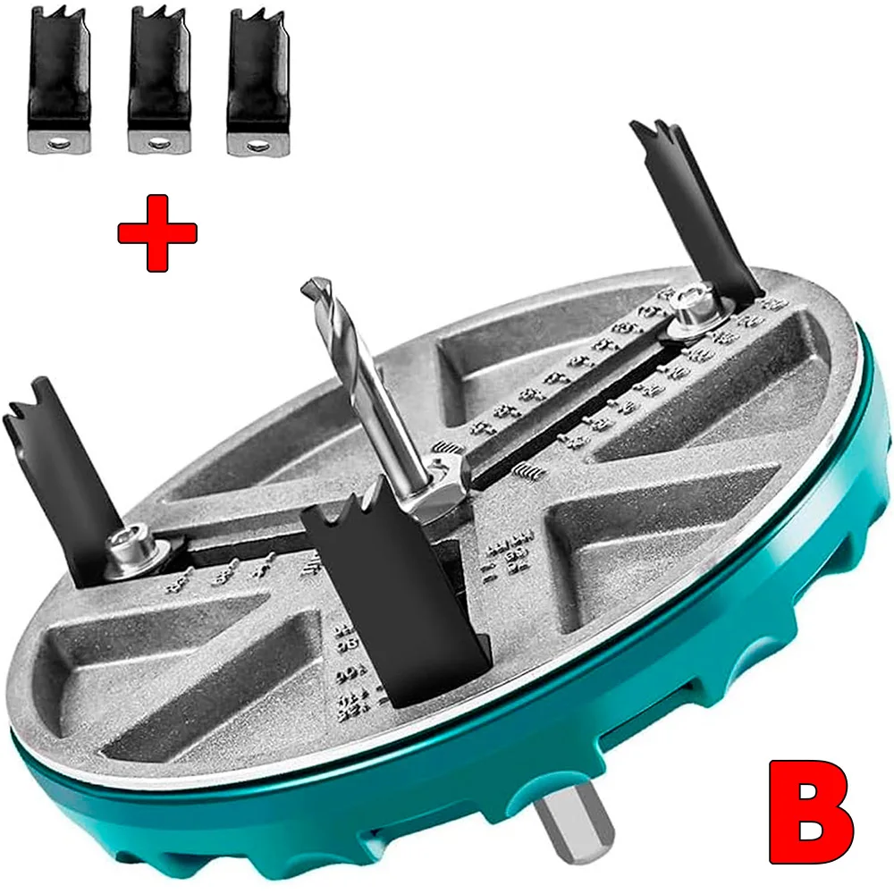 

Регулируемая пила для круглых отверстий 45-130 мм