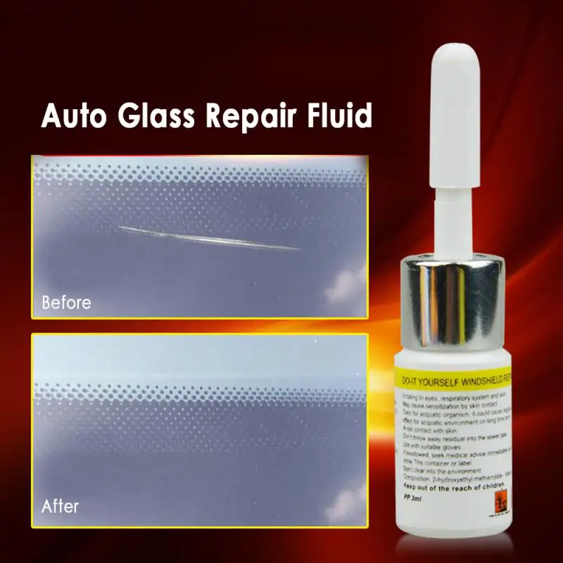 

DIY Car Window Repair Tools Car Windshield Repair Tool Window Glass Curing Glue Auto Glass Scratch Crack Restore Kit Products