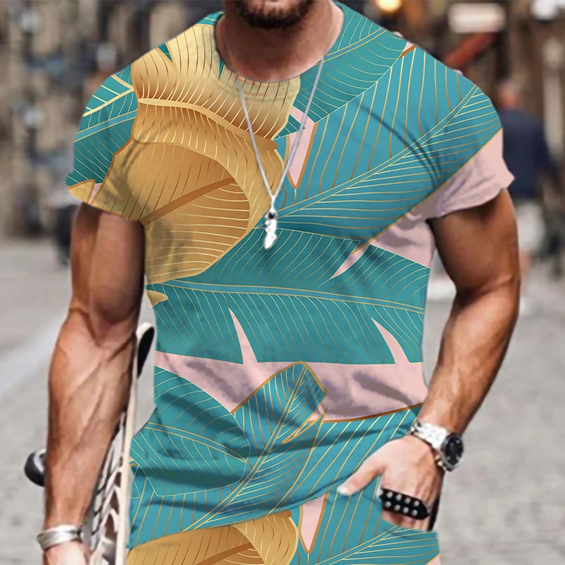 

Men's T-shirts Fashion Hot 2022 New 3D Printed Hip-hop Sportswear Short Sleeve Summer O Neck Harajuku Luxury Tracksuit Beach