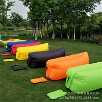 camping inflatable sofa sleeping bag lazy bag 3 season ultralight down air bed inflatable sofa lounger camping equipment