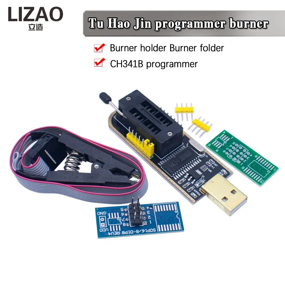 USB программатор CH341A для EEPROM 93CXX/25CXX/24CXX | AliExpress