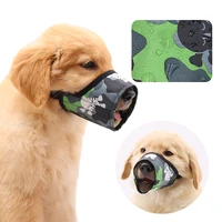pet dog no bite adjustable mask breathable mouth muzzle grooming stop chewing anti bark and bite mask for smallmiddlelarge dog