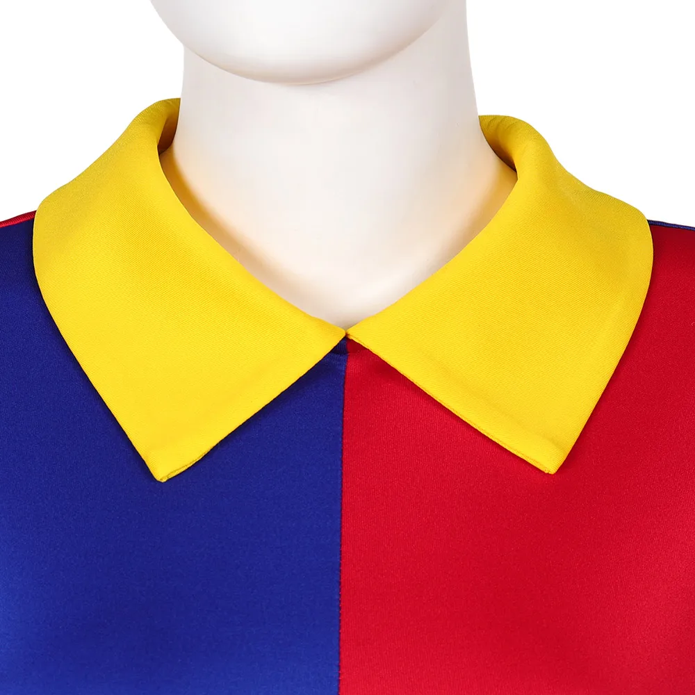 Костюм для косплея Pomni детей и девочек Женский костюм взрослых шляпа перчатки