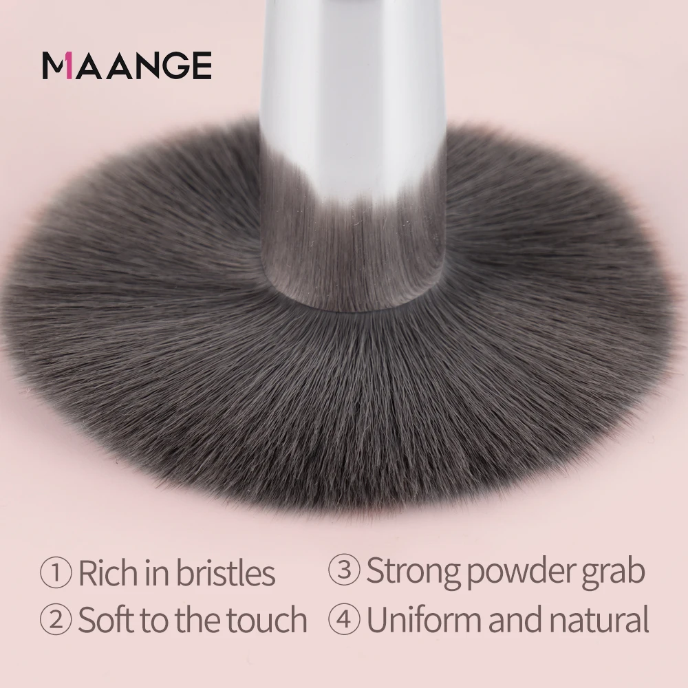 Крупные кисти для макияжа MAANGE 1 шт. мягкая кисть пудры румян консилера