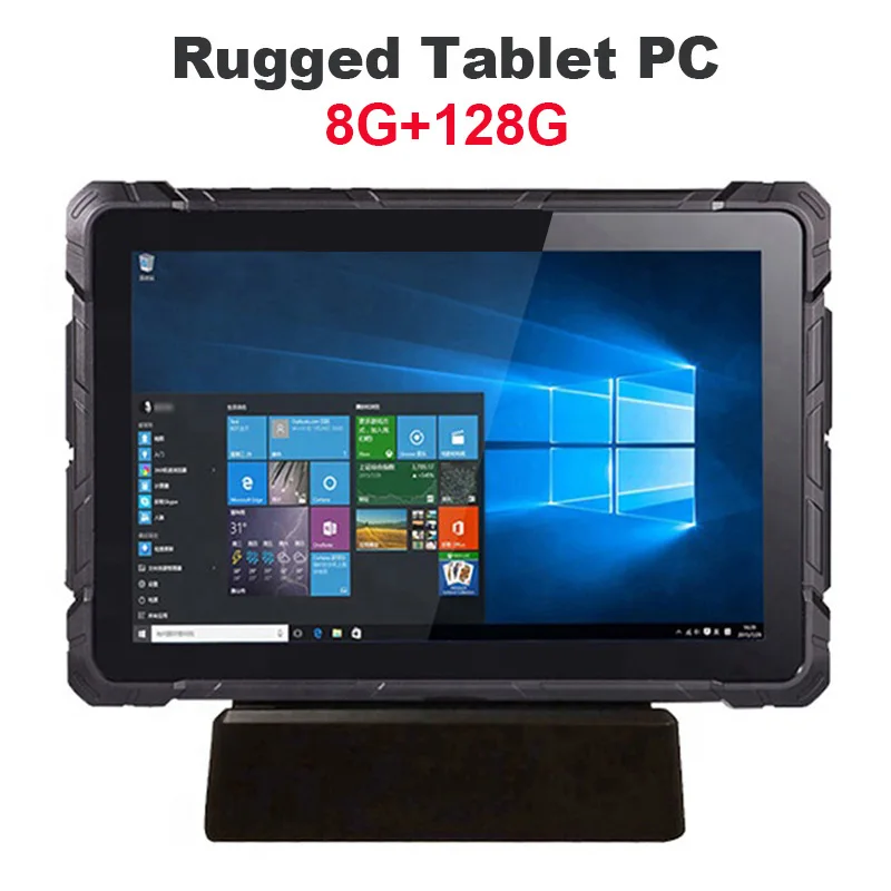 

Windows 10 OS Industrial Rugged Tablet PC 8GB RAM 128GB ROM Intel IP67 With HDMI 4G LTE WiFi RS232 RJ-45