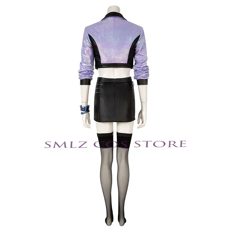 KDa Evelynn карнавальный костюм игровая форма для беременных Agony платье парик