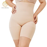 delimira womens shapewear shorts panties tummy control plus size thigh slimmer high waist