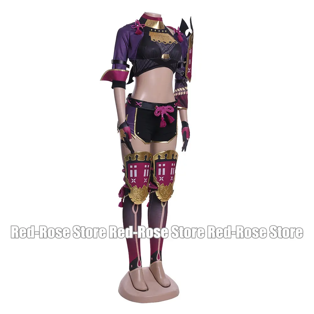 Женский костюм для косплея инобу зеленый парик