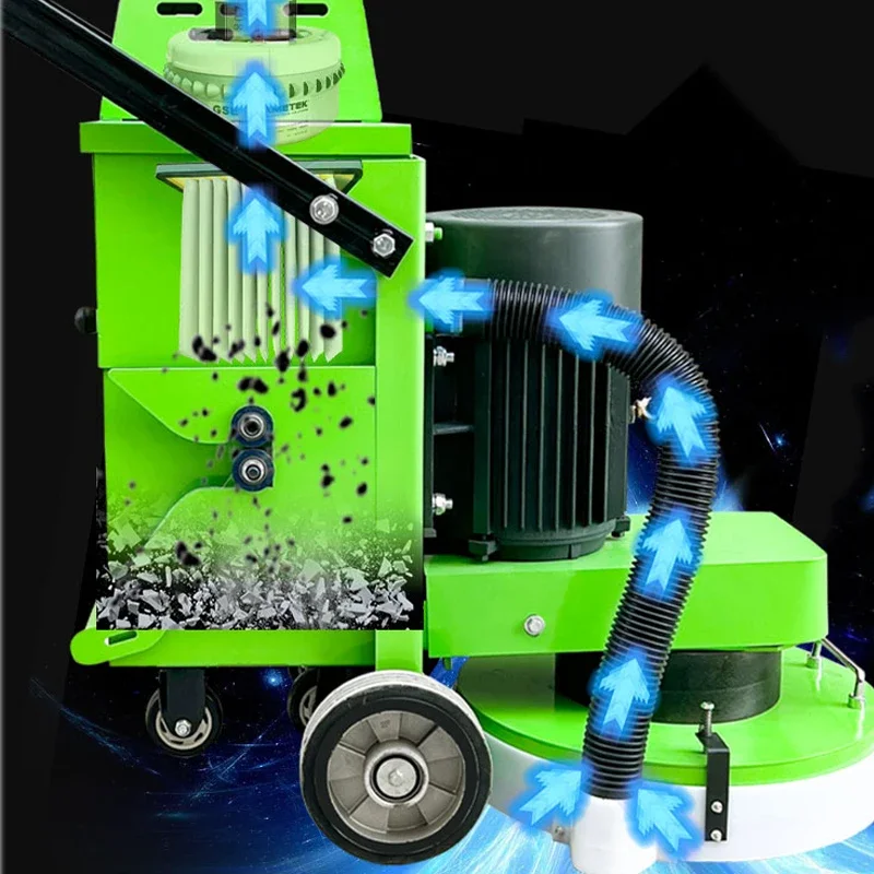 Беспылевая шлифовальная машина для эпоксидного пола шлифовка бетона терраццо