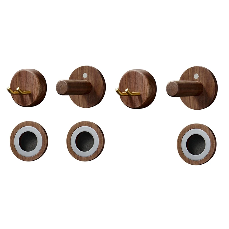 

Wall Mounted Hair Dryer Holder Set for Dyson Solid Wood Hair Dryer Bracket Stand Bathroom Rack Organizer