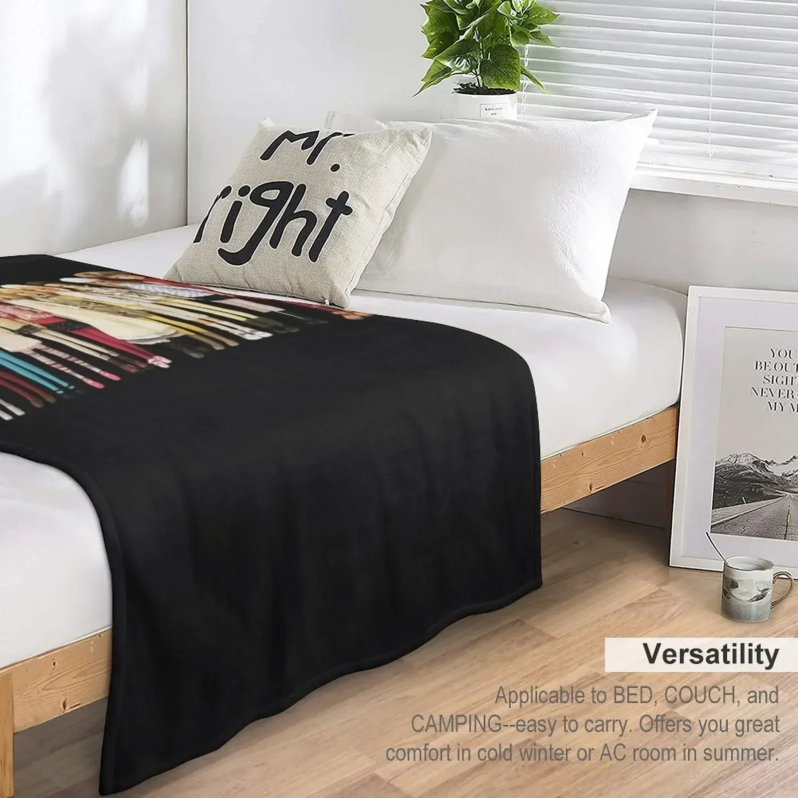 Sindy винтажный плед Классическое Одеяло для путешествий идея подарка на День