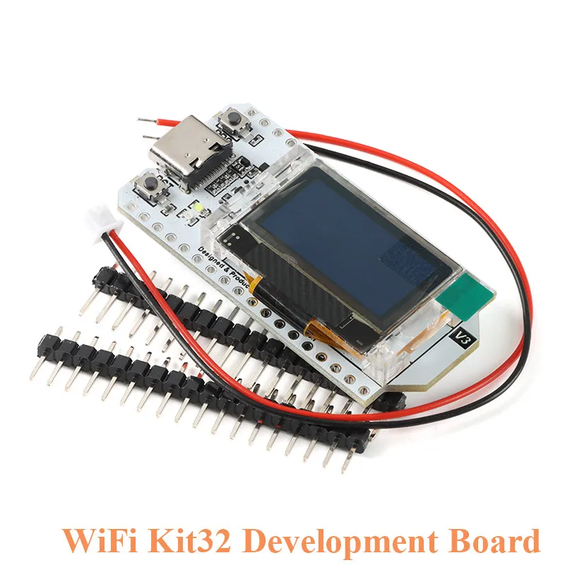 Макетная плата ESP32 Wi-Fi Kit32, OLED-дисплей 0,96 дюйма, беспроводной модуль Wi-Fi, IOT CP2102, Вспышка 32M для Arduino