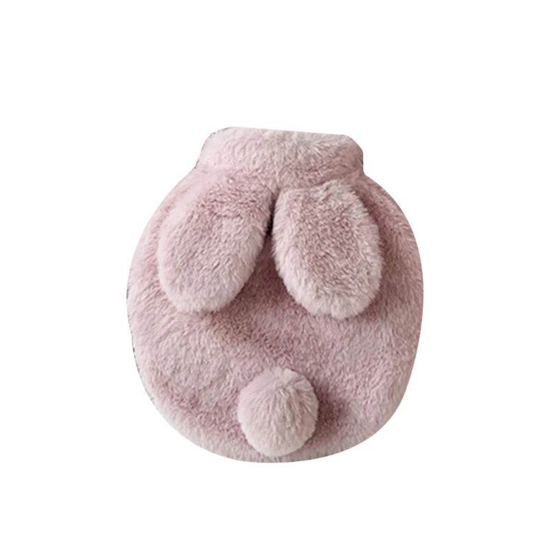 

Hot Water Bottle Cute Plush Cover Hot Water Bag Neck and Shoulder Relief 29EF