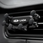 Гравитационный Автомобильный держатель для телефона для LADA VESTA XRAY NIVA kalina priora granta подставка для крепления на вентиляционное отверстие автомобильные аксессуары